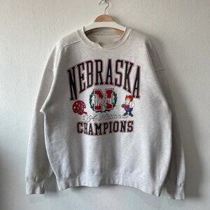 Vintage 1994 University of Nebraska Huskers National Champs Football Sweatshirt